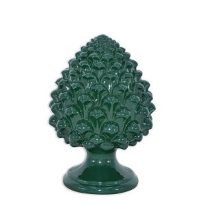 Pigna semilavorata memo h 15 verde antico