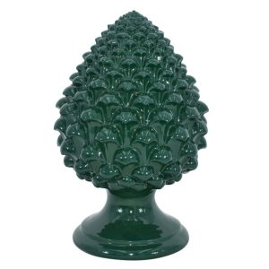 Pigna semilavorata memo h 35 verde antico