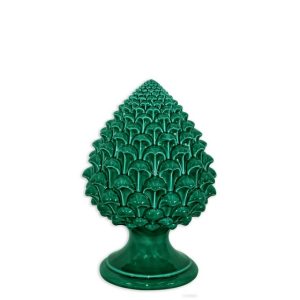 Pigna semilavorata memo h 20 verde smeraldo