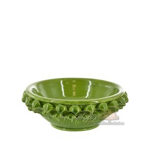 Ciotola a pigna Ø 15 verde foglia - Bomboniera