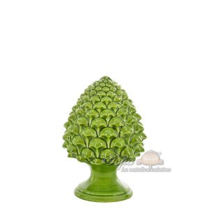Pigna semilavorata memo h 15 verde foglia