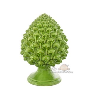 Pigna semilavorata memo h 25 verde foglia