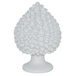 Pigna artigianale h 20 white line opaco