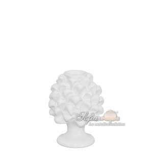 Pigna profumatore h 12 white line - Bomboniera