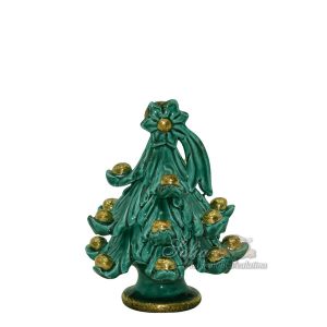Albero di natale 1°M h 12 verde rame