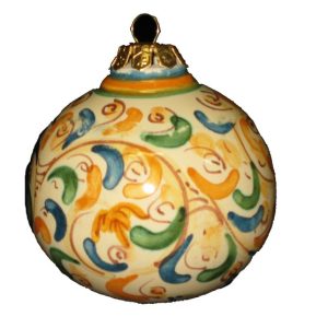 Pallina natalizia Ø 8 dec 600 tricolore