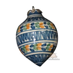 Pallina a goccia Ø 6 dec serpentina tricolore