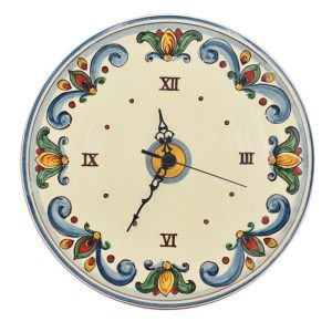 Orologio a disco Ø 30 decoro sicily