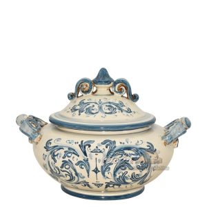 Portadolci grande 27x23 s. d'arte mono blu