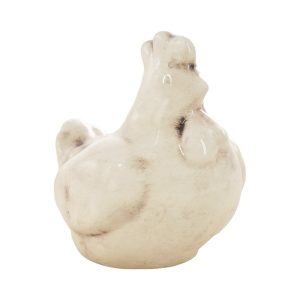 Gallina media h 11 madreperla antichizzato