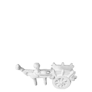 Carretto medio 19x11 white line