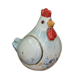 Gallina media h 11 blu/arancio