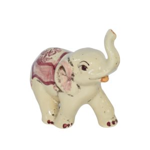 Elefante piccolo 13x12 s. arte mono bordeaux - Bomboniera