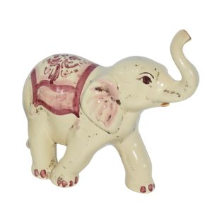 Elefante medio 17x16 s. arte mono bordeaux