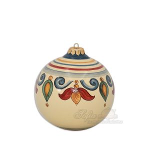 Pallina natalizia Ø 12 decoro sicily