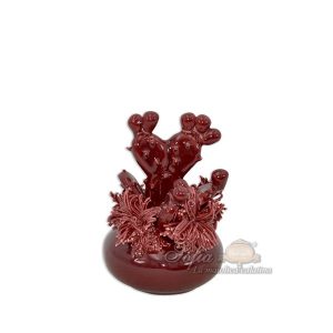 Pianta grassa piccola h 12 bordeaux - Bomboniera