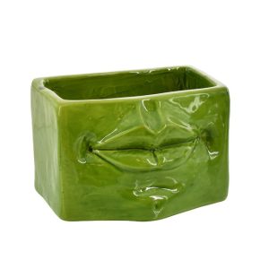 Scatola con espressione 14x10 verde foglia - Bomboniera