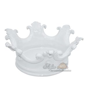 Corona svuota tasche media d. 27 cm white line