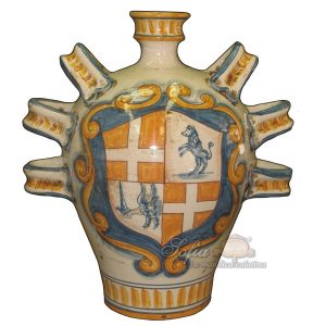 Orcio 2 manici h 26 c/stemma antiche riproduzioni di caltagirone