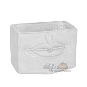 Scatola con espressione 14x10 white line - Bomboniera