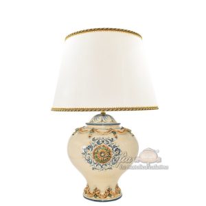 Lume palla senza manici h 35 plastico sofia tricolore (h65 c/paralume Ø45)