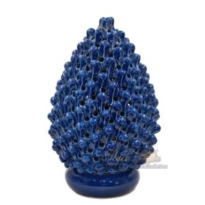 Lume pigna traforato h 20 blu intenso