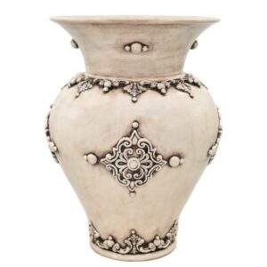 Portaombrello panciuto h 50 madreperla antichizzato