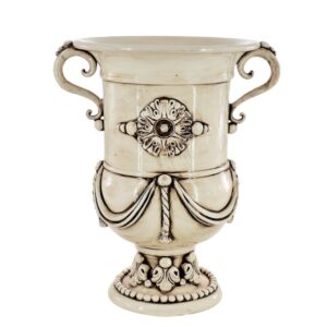 Vaso monumentale h 50 plastico sofia madreperla antichizzato