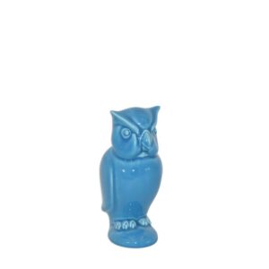 Gufo anacleto h 28 turchese