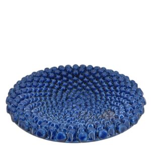 Piatto Ø 35 a pigna blu intenso