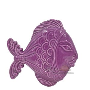 Pesce da appendere medio 17x16 glicine