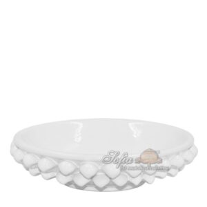 Ciotola a pigna Ø 20 white line