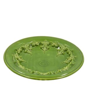 Piatto Ø 20 plastico sofia verde foglia