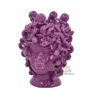 Testa h 20 medusa c/corona glicine