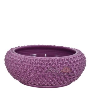 Centrotavola a pigna tonda Ø 33 glicine