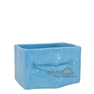 Scatola con espressione 21x13 turchese