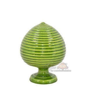 Pomo a righe h 15 verde foglia