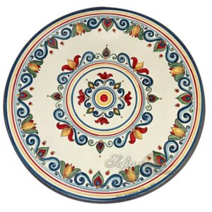 Tavolo in pietra lavica quadrato 100x100 decoro sicily (c/piede articolo 114)