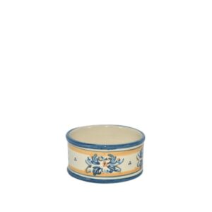 Portabottiglia Ø 10 s. d'arte blu/arancio - Bomboniera