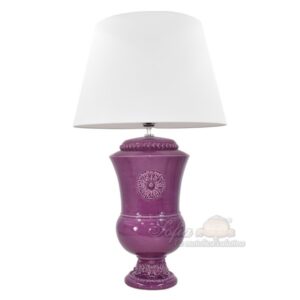 Lume a calice h 35 s/manici glicine (h63 c/paralume Ø40)