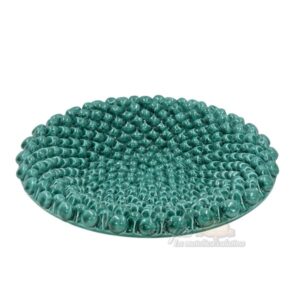 Piatto Ø 35 a pigna verde smeraldo