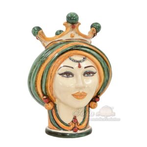 Testa h 30 verde/arancio femmina