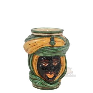 Testa h 20 tuareg corona liscia verde/arancio maschio moro