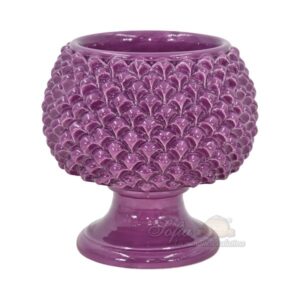 Vaso mezza pigna Ø 30 glicine