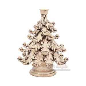 Albero di natale a candeliere 3°M h 25 madreperla antichizzato