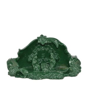 Natività media 14x10 verde antico