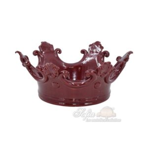 Corona svuota tasche media d. 27 cm bordeaux