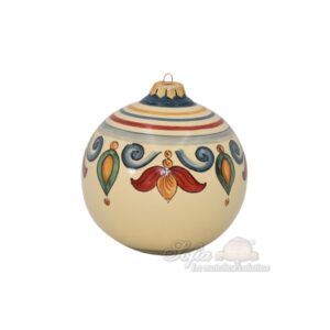 Pallina natalizia Ø 8 decoro sicily