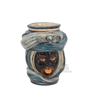 Testa h 20 tuareg corona liscia mono blu maschio moro