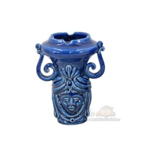 Testa a posacenere h 15 blu intenso femmina - Bomboniera